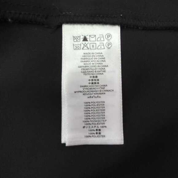 Michael Kors Chic Black Sleeveless Top - gold zipper - Small S - Picture 8 of 11